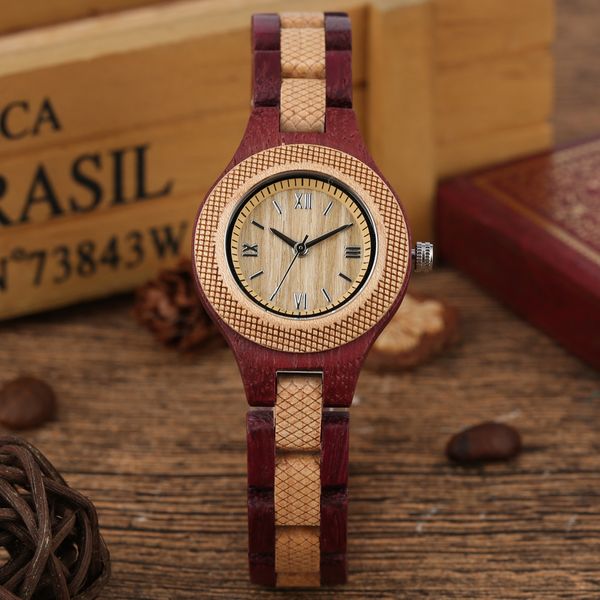 wooden women watch zebrawood quartz maple watch small white dial clear roman numerals wristwatch gifts for women, Slivery;brown
wooden women watch zebrawood quartz maple watch small white dial clear roman numerals wristwatch gifts for women, Slivery;brown