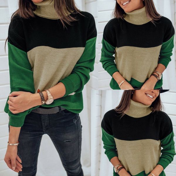new women's knitted pullover turtleneck shirts for women casual pullover loose long sleeve crochet sweaters streetwear, White;black
new women's knitted pullover turtleneck shirts for women casual pullover loose long sleeve crochet sweaters streetwear, White;black