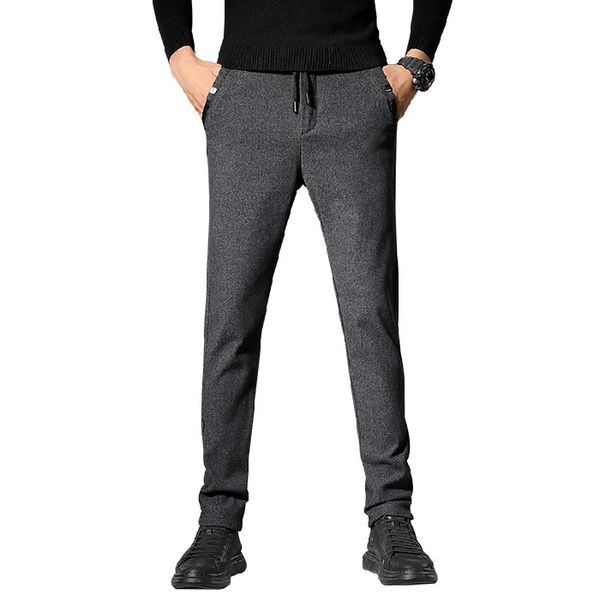 2020 men's casual pants brand classic full length suit straight cotton business man commercial plus big size 38 trousers, Black
2020 men's casual pants brand classic full length suit straight cotton business man commercial plus big size 38 trousers, Black