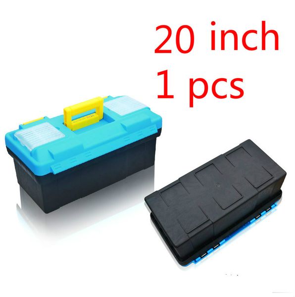 1 pcs 20 inch plastic tool box multifunctional household maintenance tool box reinforced vehicle mounted storage
1 pcs 20 inch plastic tool box multifunctional household maintenance tool box reinforced vehicle mounted storage