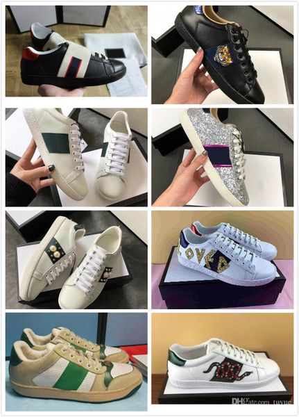 2020 новая мода черный белый bee зеленый красный stripes вышивки женщин людей вскользь ace обувь женская обувь открытый кроссовки, Black 
2020 новая мода черный белый bee зеленый красный stripes вышивки женщин людей вскользь ace обувь женская обувь открытый кроссовки, Black