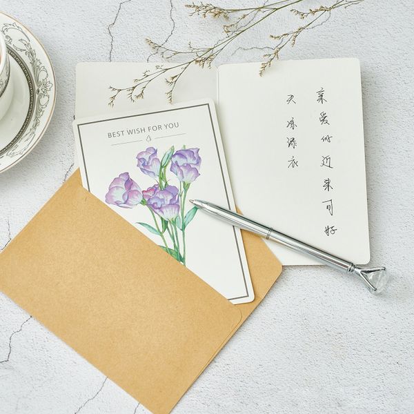 coloffice 10 sets original flower birthday greeting envelope stationery card paper envelope new year thanksgiving greeting card
coloffice 10 sets original flower birthday greeting envelope stationery card paper envelope new year thanksgiving greeting card