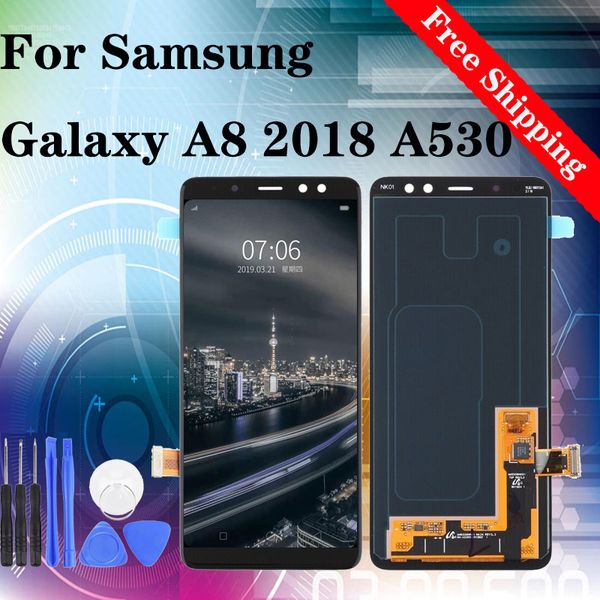 высокое качество oem жк-дисплей 100% испытало рабочий сенсорный экран ассамблеи для samsung galaxy a8 2018 a530 дисплеи отображения бесплатн
высокое качество oem жк-дисплей 100% испытало рабочий сенсорный экран ассамблеи для samsung galaxy a8 2018 a530 дисплеи отображения бесплатн