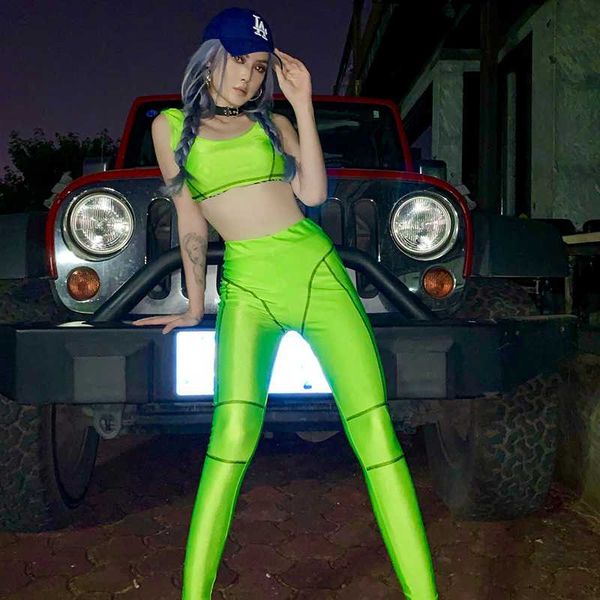 hecatal yoga set 2 piece set women fluorescent color fitness gym clothes for women sport femme fitness workout clothes
hecatal yoga set 2 piece set women fluorescent color fitness gym clothes for women sport femme fitness workout clothes