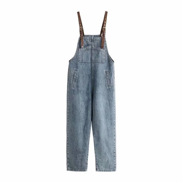 0111-30 european and american women's clothing wholesale new age season 2019 loose cowboy straps jumpsuits women, Blue
0111-30 european and american women's clothing wholesale new age season 2019 loose cowboy straps jumpsuits women, Blue
