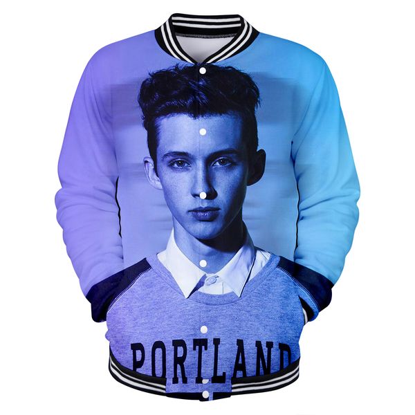 fashion print troye sivan 2019 3d jacket men women long sleeve casual handsome singer mellet 3d baseball jacket, Black;brown
fashion print troye sivan 2019 3d jacket men women long sleeve casual handsome singer mellet 3d baseball jacket, Black;brown