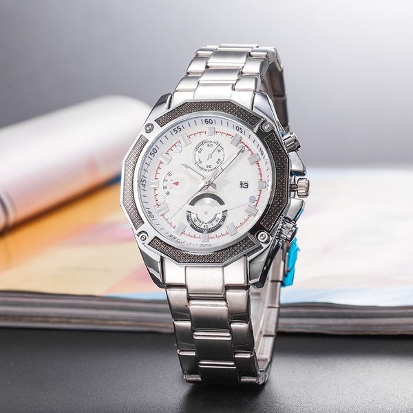 2020 new designer watches brand luxury fashion man watch quartz steel belt watch calendar function selling clock gifts, Slivery;brown
2020 new designer watches brand luxury fashion man watch quartz steel belt watch calendar function selling clock gifts, Slivery;brown