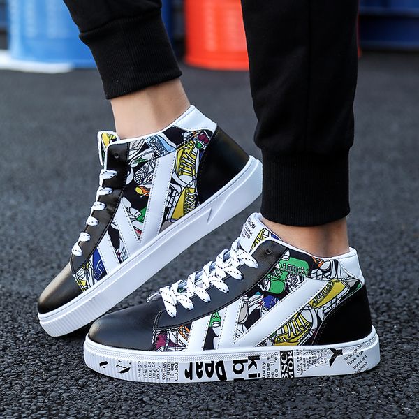 2019 spring men's comfortable brand shoes breathable running outdoor quality sports high walking hombre zapatillas, Black
2019 spring men's comfortable brand shoes breathable running outdoor quality sports high walking hombre zapatillas, Black