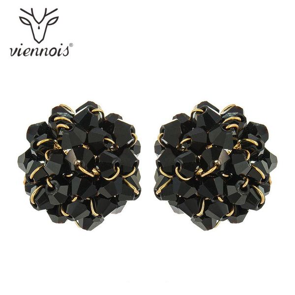 viennois black color stud earrings for women zircon earrings female wedding party jewelry 2018, Golden;silver
viennois black color stud earrings for women zircon earrings female wedding party jewelry 2018, Golden;silver