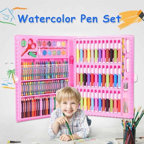 150pcs arts colored pencil artist kit set painting crayon marker pen brush drawing tools set kindergarten supplies for gift
150pcs arts colored pencil artist kit set painting crayon marker pen brush drawing tools set kindergarten supplies for gift