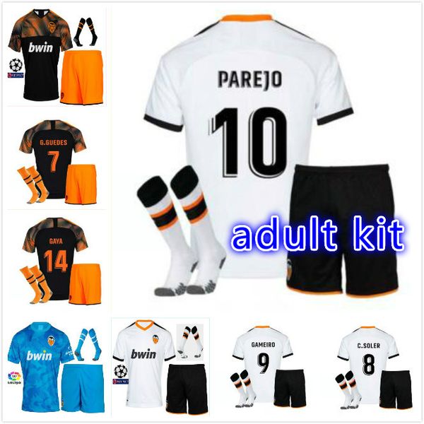 2019 2020 valencia cf occer jer ey parejo g guede gaya mina vietto rodrigo 18 19 valencia cf blue white golden kit football hirt, Black;white
2019 2020 valencia cf occer jer ey parejo g guede gaya mina vietto rodrigo 18 19 valencia cf blue white golden kit football hirt, Black;white