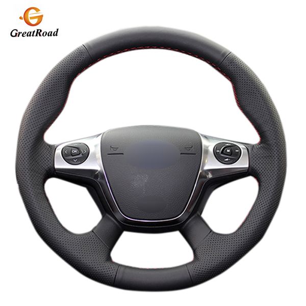 hand-stitched black pu artificial leather steering wheel cover for focus 3 2012-2014 kuga escape 2013-2016 c-max 2011-2018
hand-stitched black pu artificial leather steering wheel cover for focus 3 2012-2014 kuga escape 2013-2016 c-max 2011-2018