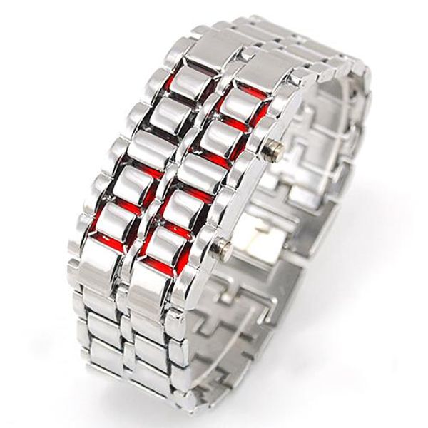 men wrist watch women lava stainless steel led digital clock bracelet watch wristwatch new reloj hombre, Slivery;brown
men wrist watch women lava stainless steel led digital clock bracelet watch wristwatch new reloj hombre, Slivery;brown