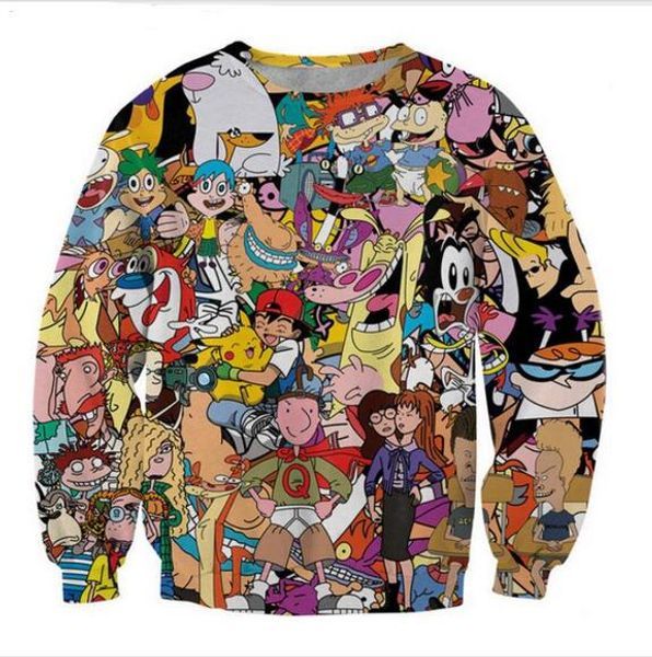 wholesale-fashion womens/mens cartoon totally 90s funny 3d print casual sweatshirt plus size a03, Black
wholesale-fashion womens/mens cartoon totally 90s funny 3d print casual sweatshirt plus size a03, Black