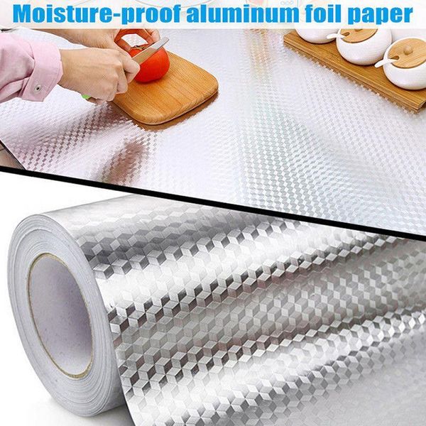kitchen oil-proof waterproof stickers aluminum foil kitchen stove cabinet self adhesive wall sticker diy croppable wallpaper
kitchen oil-proof waterproof stickers aluminum foil kitchen stove cabinet self adhesive wall sticker diy croppable wallpaper