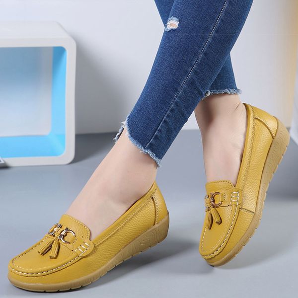 women flats 2019 women ballet shoes cut out leather breathbale moccains women boat shoes ballerina ladies plus size ly191202, Black
women flats 2019 women ballet shoes cut out leather breathbale moccains women boat shoes ballerina ladies plus size ly191202, Black