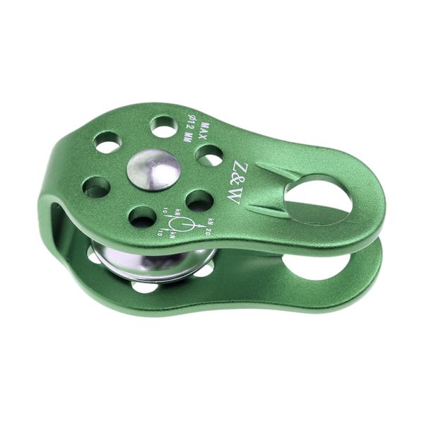 20kn single pulley ball bearings for rock climbing abseiling rescue - 3 colors
20kn single pulley ball bearings for rock climbing abseiling rescue - 3 colors