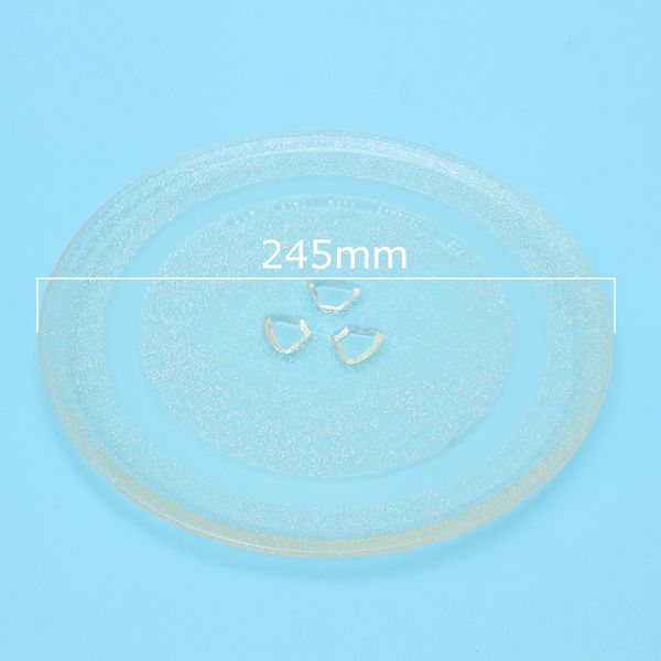 245mm microwave oven glass disc tray turntable y type bottom flat pallet plates for midea and other thicken
245mm microwave oven glass disc tray turntable y type bottom flat pallet plates for midea and other thicken