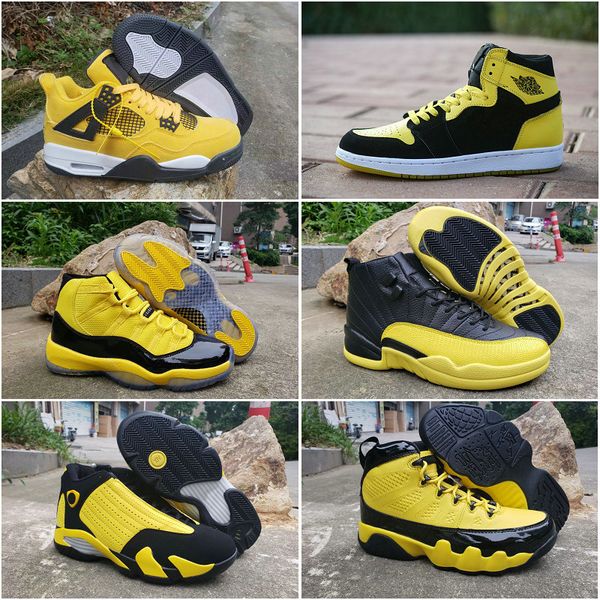 2019 new arrival jumpman bumblebee yellow black men basketball shoes 1s 11s 12s 9s 14s 4s lightning sports designer baskets sneakers size 13
2019 new arrival jumpman bumblebee yellow black men basketball shoes 1s 11s 12s 9s 14s 4s lightning sports designer baskets sneakers size 13