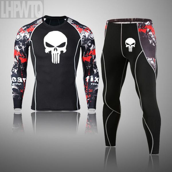 punisher compression clothing men's sportwear jogging thermal underwear suit rashgard male skull running sets leggings, Black;blue
punisher compression clothing men's sportwear jogging thermal underwear suit rashgard male skull running sets leggings, Black;blue
