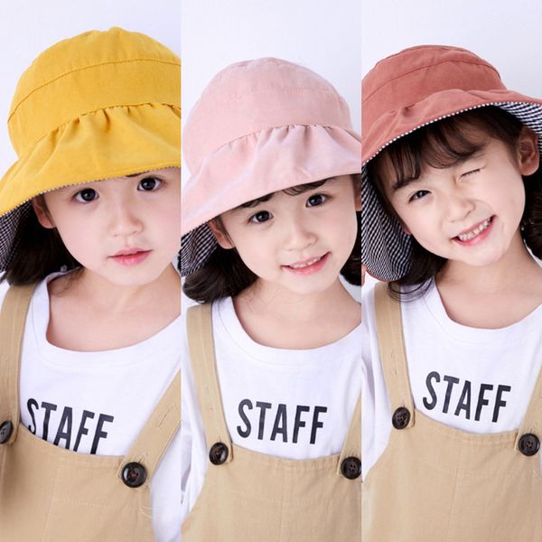 girls' empty summer little princess babies' double-sided sun folding sunscreen hat cute sunscreen hat, Yellow
girls' empty summer little princess babies' double-sided sun folding sunscreen hat cute sunscreen hat, Yellow