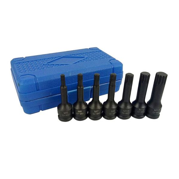 3/8" square drive impact torx star bits socket 7 piece set cr-mo screwdriver bit socket wrench tools t type m type h
3/8" square drive impact torx star bits socket 7 piece set cr-mo screwdriver bit socket wrench tools t type m type h