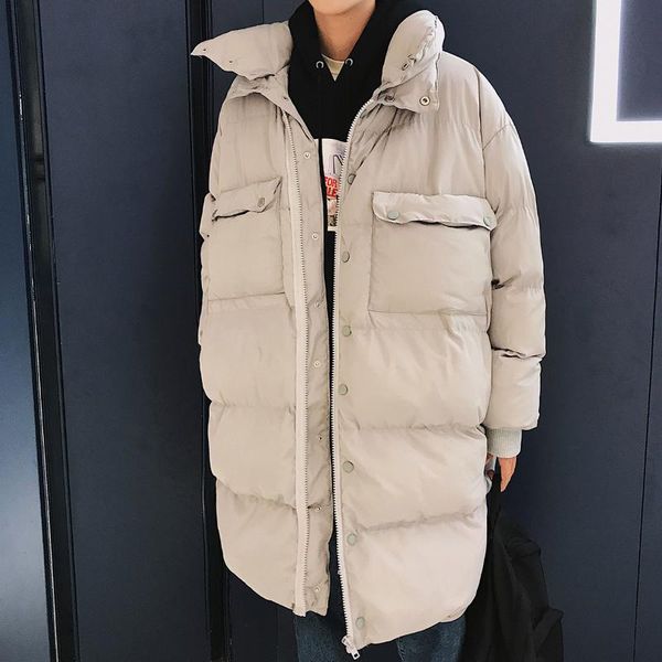 men 2020 fashion stand collar male parka jacket mens solid thick jackets coats man winter parkas winterjas heren, Black
men 2020 fashion stand collar male parka jacket mens solid thick jackets coats man winter parkas winterjas heren, Black