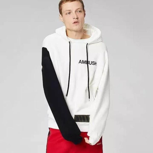 amz-ambush jointed taped black and white stitching hoodie retro street simple fashion men and women couple hooded ab
amz-ambush jointed taped black and white stitching hoodie retro street simple fashion men and women couple hooded ab