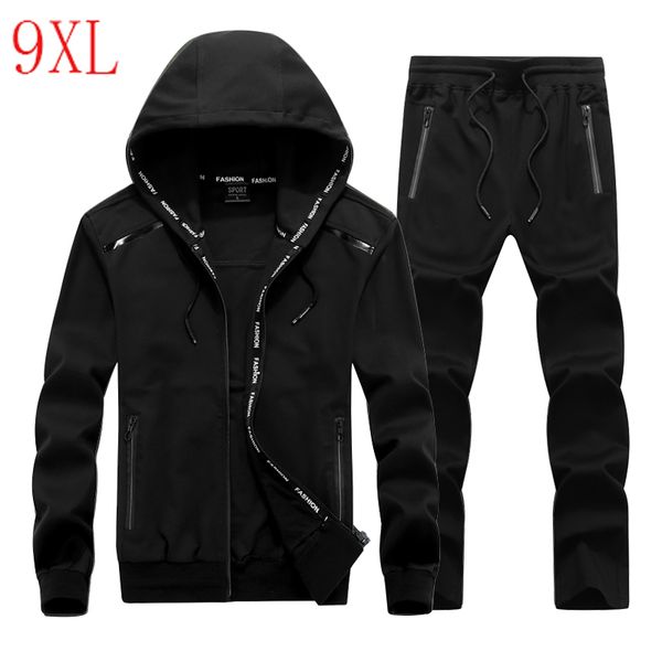 men sporting suit elastic plus size hoodie set windproof sportswear big size 8xl 9xl loose sportsuit man tracksuit sets, Gray
men sporting suit elastic plus size hoodie set windproof sportswear big size 8xl 9xl loose sportsuit man tracksuit sets, Gray