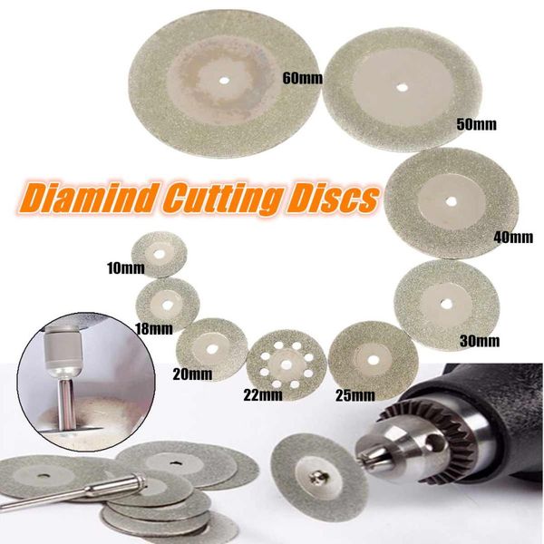 10pcs 3mm hole diameter sharps diamond cutting discs wheel rotary tool set grinding wheel with mandrel drill bit 
10pcs 3mm hole diameter sharps diamond cutting discs wheel rotary tool set grinding wheel with mandrel drill bit
