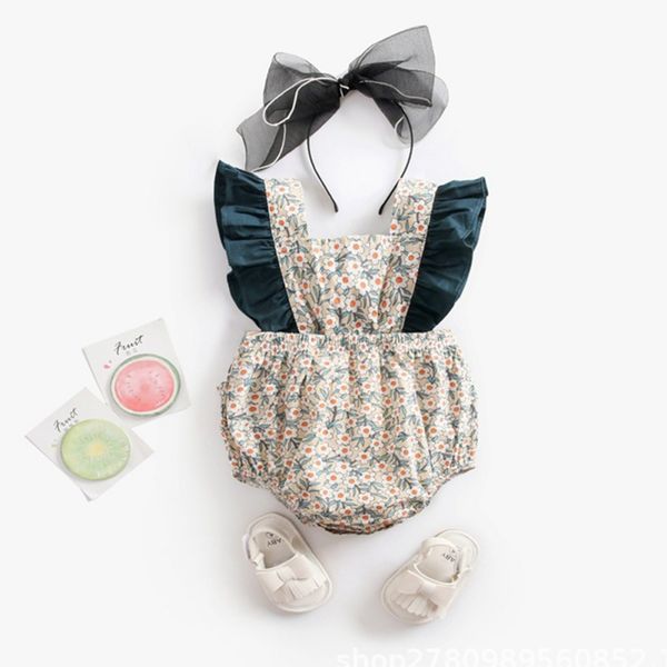 baby 0-18m romper newborn baby girl clothes sleeveless belts green romper jumpsuit summer outfit, Blue
baby 0-18m romper newborn baby girl clothes sleeveless belts green romper jumpsuit summer outfit, Blue