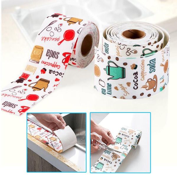 280cm non-woven + pvc line tape sealing strip creative kitchen diy waterproof mural art sink basin self-adhesive wardrobe
280cm non-woven + pvc line tape sealing strip creative kitchen diy waterproof mural art sink basin self-adhesive wardrobe