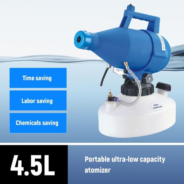 electric ulv fogger portable ultra-low volume atomizer sprayer fine mist blower pesticide nebulizer 4.5l nebulizer
electric ulv fogger portable ultra-low volume atomizer sprayer fine mist blower pesticide nebulizer 4.5l nebulizer