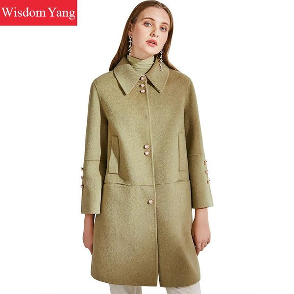 winter green coats womens sheep cashmere wool coat korean trench clothes ladies loose female woolen overcoat plus size outerwear, Black
winter green coats womens sheep cashmere wool coat korean trench clothes ladies loose female woolen overcoat plus size outerwear, Black