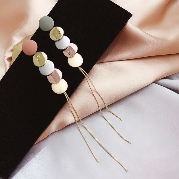 2019 new big statement long drop earrings for women multi layers metal disc earings party fashion jewelry wholesale, Golden
2019 new big statement long drop earrings for women multi layers metal disc earings party fashion jewelry wholesale, Golden