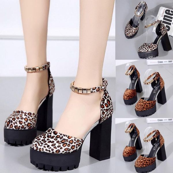 2020 summer women fashion thick high heel shoes leopard flock buckle footwear women pumps female sandals party wedding shoes, Black
2020 summer women fashion thick high heel shoes leopard flock buckle footwear women pumps female sandals party wedding shoes, Black
