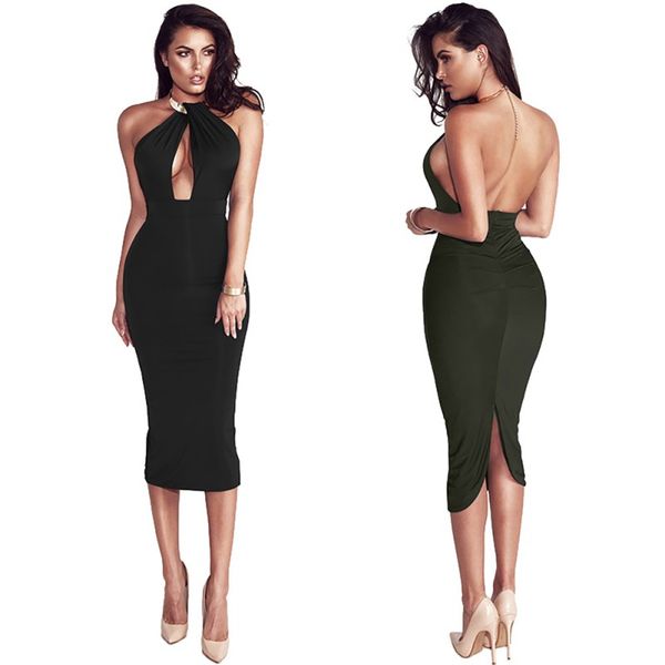 women hollow out party bodycon bandage dress off shoulder choker long pencil dress cross backless split dresses, Black;gray
women hollow out party bodycon bandage dress off shoulder choker long pencil dress cross backless split dresses, Black;gray