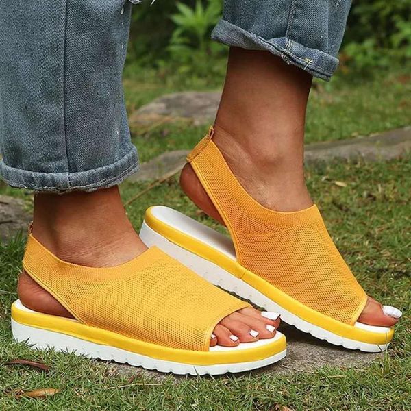 new лето женщины сандалии open toe клинья платформы женская обувь вязание легкие кроссовки сандалии большого размера zapatos mujer, Black
new лето женщины сандалии open toe клинья платформы женская обувь вязание легкие кроссовки сандалии большого размера zapatos mujer, Black