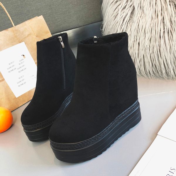 boots women women's boots winter strap snow bootie zipper warm flock causal shoes zapatos de mujer, Black
boots women women's boots winter strap snow bootie zipper warm flock causal shoes zapatos de mujer, Black