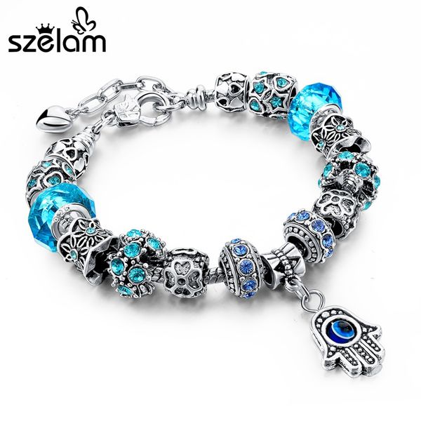 szelam red/blue/purple hamsa charm bracelets for women crystal beads evil eye bracelets & bangles pulseras sbr150277, Golden;silver
szelam red/blue/purple hamsa charm bracelets for women crystal beads evil eye bracelets & bangles pulseras sbr150277, Golden;silver