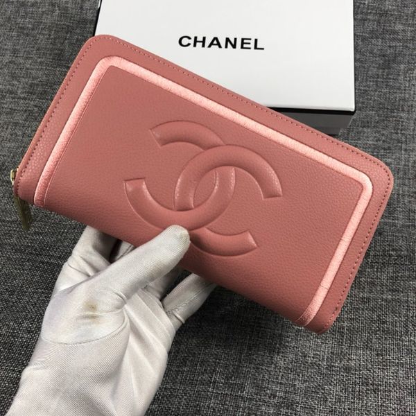 Натуральная кожа длинный кошелек молния сумки для рук для женщин роскошные сумки кошелек клатч Zippy кошелек chanel кошелек красный черный розовый