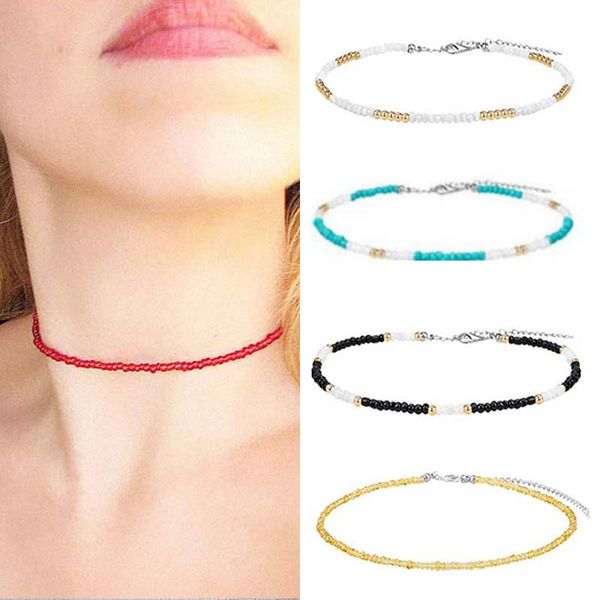1pc shell summer chic 37 colors bohemian trendy handmade necklace seed choker beads colors colorful necklace, Golden;silver
1pc shell summer chic 37 colors bohemian trendy handmade necklace seed choker beads colors colorful necklace, Golden;silver