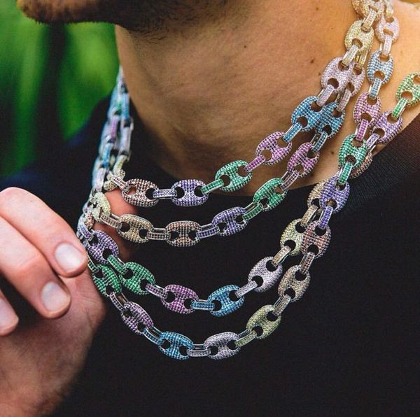 mens hip hop rock punk 18k gold plated copper button chain necklace 12mm with milticolor & white cz diamond jewelry gifts for boys wholesale, Silver
mens hip hop rock punk 18k gold plated copper button chain necklace 12mm with milticolor & white cz diamond jewelry gifts for boys wholesale, Silver