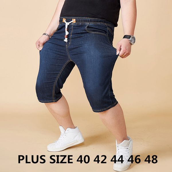 2019 summer new denim shorts men casual straight slim fit elastic short jeans fashion classic style short jeans plus size 46 48, White;black
2019 summer new denim shorts men casual straight slim fit elastic short jeans fashion classic style short jeans plus size 46 48, White;black