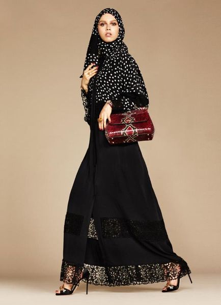 abaya muslim dress caftan marocain islamic clothing for women ramadan long dresses dot lace patchwork cardigan dress ta1805, Black;gray
abaya muslim dress caftan marocain islamic clothing for women ramadan long dresses dot lace patchwork cardigan dress ta1805, Black;gray