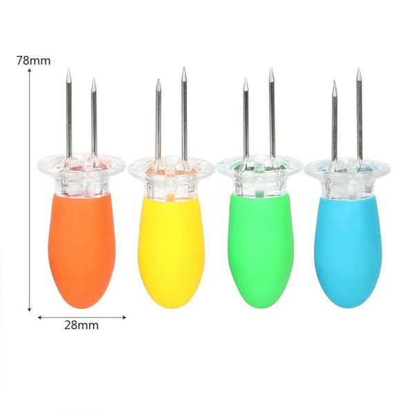 2pcs/set recyclable stainless steel corn holders barbecue accessories grill tools kitchen bbq food skewers dog meat forks
2pcs/set recyclable stainless steel corn holders barbecue accessories grill tools kitchen bbq food skewers dog meat forks
