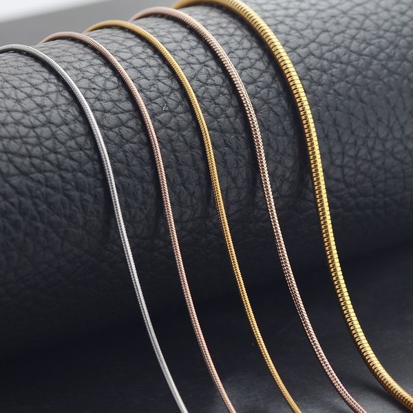 fashion jewelry silver gold rose gold chain stainless steel women men necklace 1.5mm 2mm snake link chains accessories
fashion jewelry silver gold rose gold chain stainless steel women men necklace 1.5mm 2mm snake link chains accessories