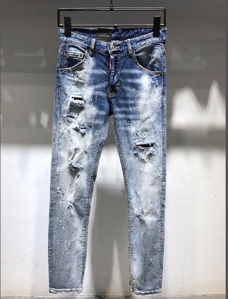 classic fashion man jeans hip hop rock moto mens casual design ripped jeans distressed skinny denim biker jeans men pants 0013, Blue
classic fashion man jeans hip hop rock moto mens casual design ripped jeans distressed skinny denim biker jeans men pants 0013, Blue