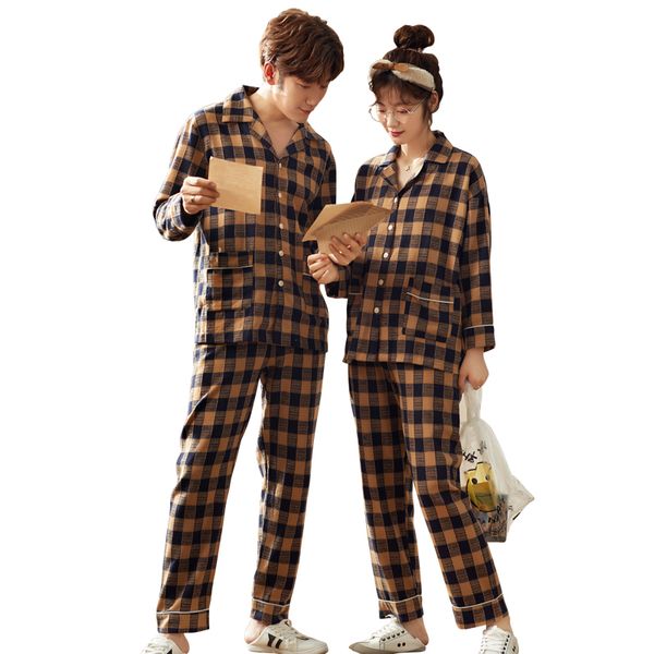 new spring winter women man100% cotton pajamas set 2 pcs couple long sleeves couple sleepwear pajamas suit, Black;red
new spring winter women man100% cotton pajamas set 2 pcs couple long sleeves couple sleepwear pajamas suit, Black;red