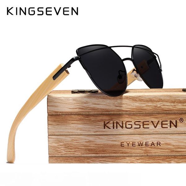 original kingseven brand bamboo cat eye sunglasses polarized metal frame wood glasses women luxury sun glasses with wood case mx190723, White;black
original kingseven brand bamboo cat eye sunglasses polarized metal frame wood glasses women luxury sun glasses with wood case mx190723, White;black